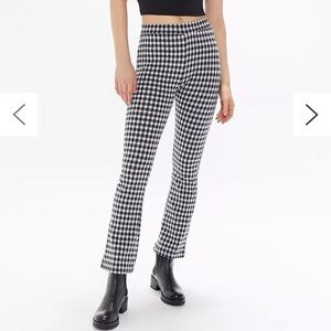 UO Checkered Flare Pants